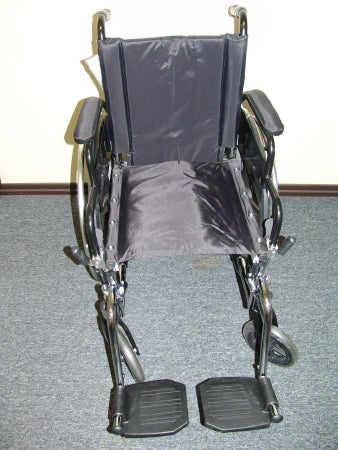 McKesson Medical Surgical sunmark Wheelchair Desk Length Arm Removable Arm Style Mag Wheel Black 16 Inch Seat Width 250 lbs. Weight Capacity - 115-3568