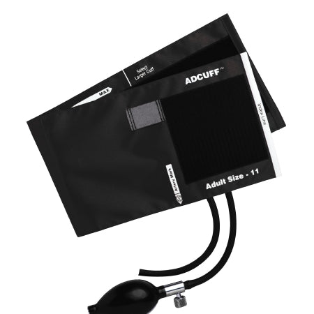 Adcuff - Blood Pressure Cuff and Bulb Adult Arm Medium Cuff 22.8 - 43 cm Nylon Cuff - 865-11ABKGM