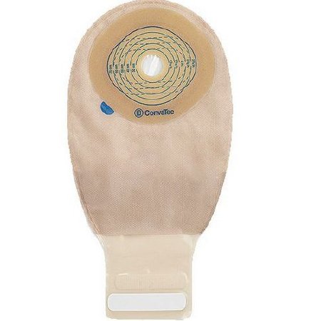 Convatec Esteem + Filtered Ostomy Pouch One-Piece System 12 Inch Length 3/4 to 2-1/2 Inch Stoma Drainable Trim to Fit - 416975