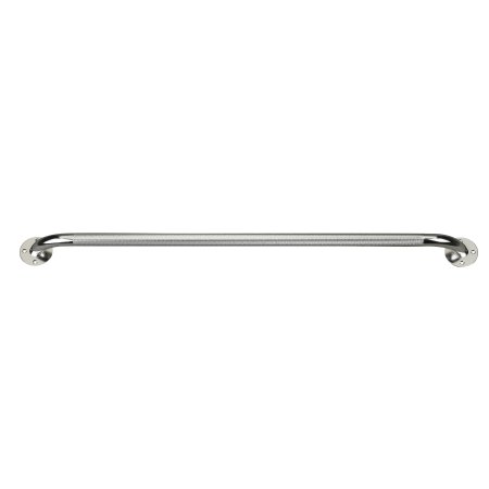 drive - Wall Grab Bar Chrome Finish Knurled Steel - 12132-3