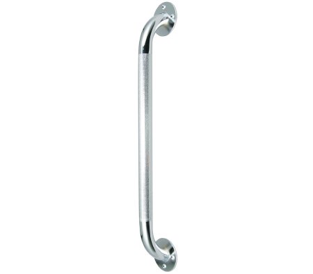 Drive Medical Drive Wall Grab Bar drive Chrome Finish Knurled Steel - 12112-3