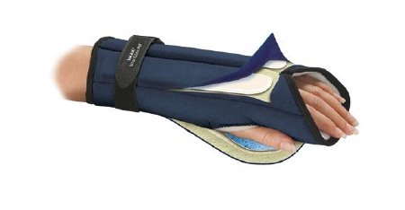 Brownmed IMAK SmartGlove PM Wrist Splint Cotton Wrist / Hand Blue / Black One Size Fits Most - A10111