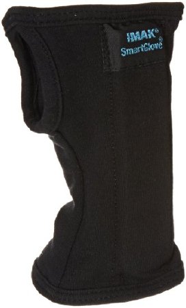 IMAK RSI SmartGlove - Wrist Splint Cotton / ergoBeads Left or Right Hand Black Large - A20127