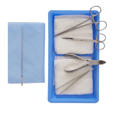 BR Surgical - Toe Nail Removal Tray - BR980-74000