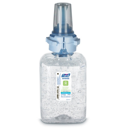 GOJO PurellAdvanced Hand Sanitizer 700 mL Ethyl Alcohol Gel Dispenser Refill Bottle - 8703-04