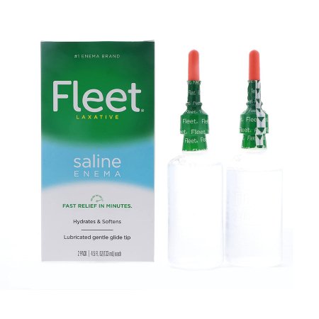 Fleet - Enema 4.5 oz. 19 Gram - 7 Gram Strength Monobasic Sodium Phosphate / Dibasic Sodium Phosphate - 00132020142