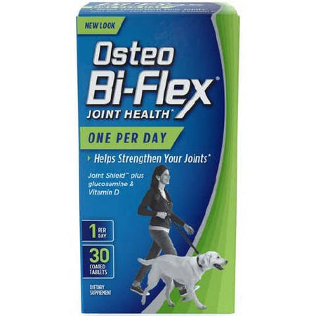 Osteo-Bi-Flex - Joint Health Supplement Vitamin D / Glucosamine 400 IU - 1500 mg Strength Caplet 30 per Bottle - 03076833049