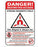 Newmatic Medical Caution Sign Danger Restricted Access - RWSE