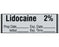 Shamrock Scientific Shamrock Pre-Printed Label Anesthesia Label Lidocaine 2% / Prep Date _____ Exp. Date _____ / Initial _____ Exp. Time _____ Gray 1/2 X 500 Inch - SA-3004-EXP