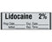 Shamrock - Drug Label Anesthesia Label Lidocaine 2% / Prep Date _____ Exp. Date _____ / Initial _____ Exp. Time _____ Gray 1/2 X 1 Inch - SA-3004-EXP