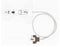 Masimo Corporation M-LNCS Adtx SpO2 Sensor 3 Foot Tube Length Finger - 2508