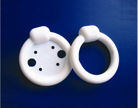 Bioteque - Pessary Ring with Knob Size 4 Silicone - RKS4