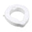 Carex - Raised Toilet Seat 4-1/4 Inch Height White 500 lbs. Weight Capacity - FGB31300 0000