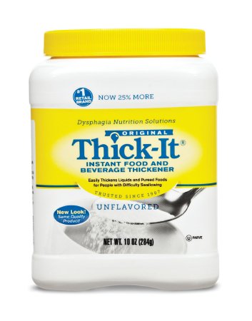 Kent Precision Foods Thick-It Food and Beverage Thickener 10 oz. Canister Unflavored Powder Consistency Varies By Preparation - 7205861078