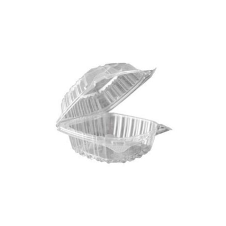 Saalfeld Redistribution ClearSeal Carryout Container Clear Disposable Plastic 2-1/6 X 5-1/3 X 5-1/4 Inch - C53PST1