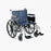 Tracer IV - Wheelchair Dual Axle Full Length Arm Midnight Blue Upholstery 24 Inch Seat Width Adult 350 lbs. Weight Capacity - T424RFAP
