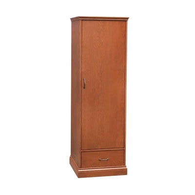 Invacare Somerset Collection Wardrobe 22.937 X 72.312 X 24.187 Inch 1 Drawer Single Door / Flat Panel - IH32771-1