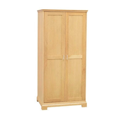 Invacare Somerset Collection Wardrobe 33.81 X 72.312 X 24.187 Inch Without Drawers Double Door / Square Panel - IH32772