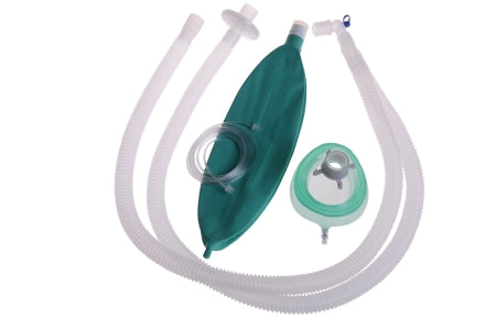 Medline - Anesthesia Breathing Circuit Corrugated Tube 60 Inch Tube Dual Limb Adult 3 Liter Bag Single Patient Use - DYNJAA6040