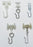 Medline - Cubicle Curtain Chain Carrier - MCD114130C
