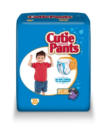 First Quality Cutie Pants Toddler Training Pants Pull On 2T to 3T Disposable Heavy Absorbency - CR7007