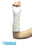 Performance Splinting - Padded Precut Splint 3 X 12 Inch Fiberglass White - PS312PC