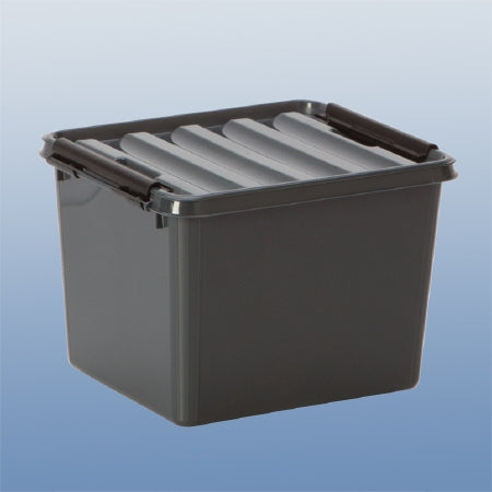 Health Care Logistics SmartStore Tote with Lid Clear Polypropylene 5-1/2 X 6-11/16 X 7-7/8 Inch - 13202C
