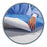 QUICK CHECK* H300 - Sterilization Wrap White / Blue 40 X 40 Inch Dual Layer SMS Polypropylene Steam / EO Gas / Hydrogen Peroxide - 34189