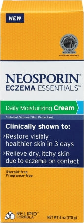 Johnson & Johnson Consumer Neosporin Eczema Essentials Eczema Cream 6 oz. Tube Unscented Cream - 10312547238547