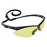 Kimberly Clark Jackson Safety Nemesis Safety Glasses Anti-Fog Coating Amber Tint Polycarbonate Lens Black Frame Over Ear One Size Fits Most - 22476