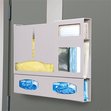 Health Care Logistics - PPE Dispenser Wall Mount Quartz Beige 4-3/4 X 20-13/16 X 23-1/2 Inch ABS Plastic - 18312