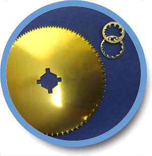 Carolina Narrow Fabric Cast Cutting Blade 2.5 Inch Diameter Ti-Nitride - CC2-5
