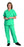 Fashion Seal Uniforms - Scrub Pants Reversible Medium / Tall Teal Unisex - 832-M