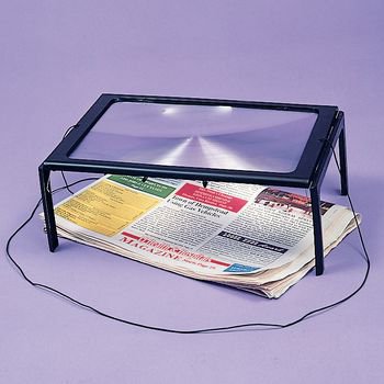 Patterson Medical Supply Deluxe ADL Magnifier 7-1/2 X 10-1/2 Inch - 564208