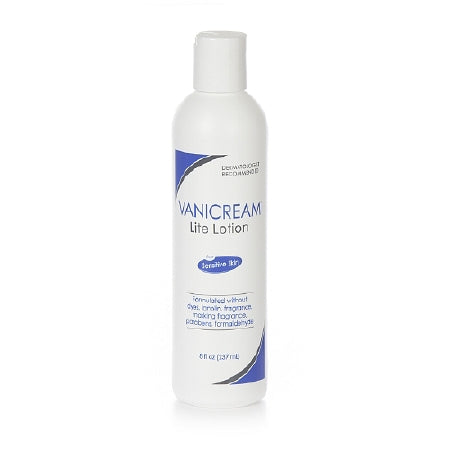 Pharmaceutical Specialties Vanicream Lite Hand and Body Moisturizer 8 oz. Bottle Unscented Lotion - 45334031008