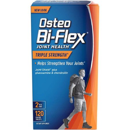 Osteo-Bi-Flex Triple Strength - Joint Health Supplement Glucosamine 1500 mg Strength Tablet 120 per Bottle - 03076803578