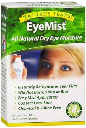 Health Enterprises Inc Nature's Tears EyeMist Eye Lubricant 1 oz. Ophthalmic Spray - 7957310807