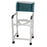 MJM International - Shower Chair Push Handle PVC Frame Mesh Back - 118-3-ADJ
