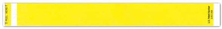 Precision Dynamics Short Stay Tabless Identification Band Write On Wristband Adhesive Closure Without Legend - 3010-18-PDR