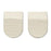 Alimed Pad Orthopedic Hapad Heel 2" 3/16" Thick Adhesive Back White 6/Package - 6380