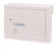 Lakeside Manufacturing High Security Storage Narcotics Cabinet Steel 2 Shelf Electronic Lock, Key Lock Override - LHS-220