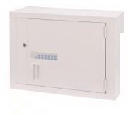 Lakeside Manufacturing - High Security Storage Narcotics Cabinet Steel 2 Shelves Electronic Lock / Key Lock Override - LHS-220