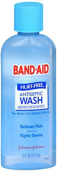 J & J Sales Band-Aid Anesthetic 6 oz. Topical Solution Bottle - 38137004459