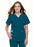 Landau Uniforms Scrub Shirt Small Caribbean Blue 4 Pockets Short Set-In Sleeves Female - 8219CBPS