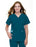 Landau Uniforms - Scrub Shirt Small Caribbean Blue 4 Pockets Short Set-In Sleeve Female - 8219CBPSM