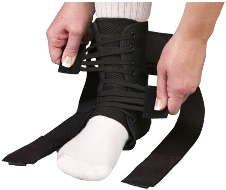 Medical Specialties ASO Speed Lacer Ankle Brace X-Small Lace-Up Left or Right Foot - 223611