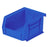 Health Care Logistics HCL Super Tough Storage Bin Blue Industrial Grade Polymers 3 X 4-1/8 X 5-3/8 Inch - 1400B