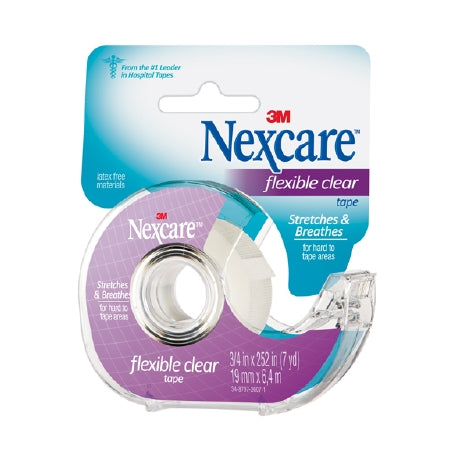 3M Nexcare Medical Tape with Dispenser Plastic 3/4 Inch X 7 Yard Transparent NonSterile - 779
