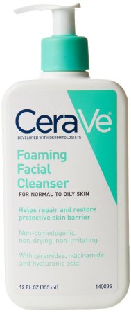 Valeant Pharmaceuticals CeraVe Facial Cleanser Liquid 12 oz. Pump Bottle Unscented - 187136812