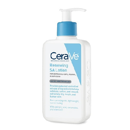 Valeant Pharmaceuticals CeraVe Renewing SA Hand and Body Moisturizer 8 oz. Bottle Unscented Lotion - 187248021